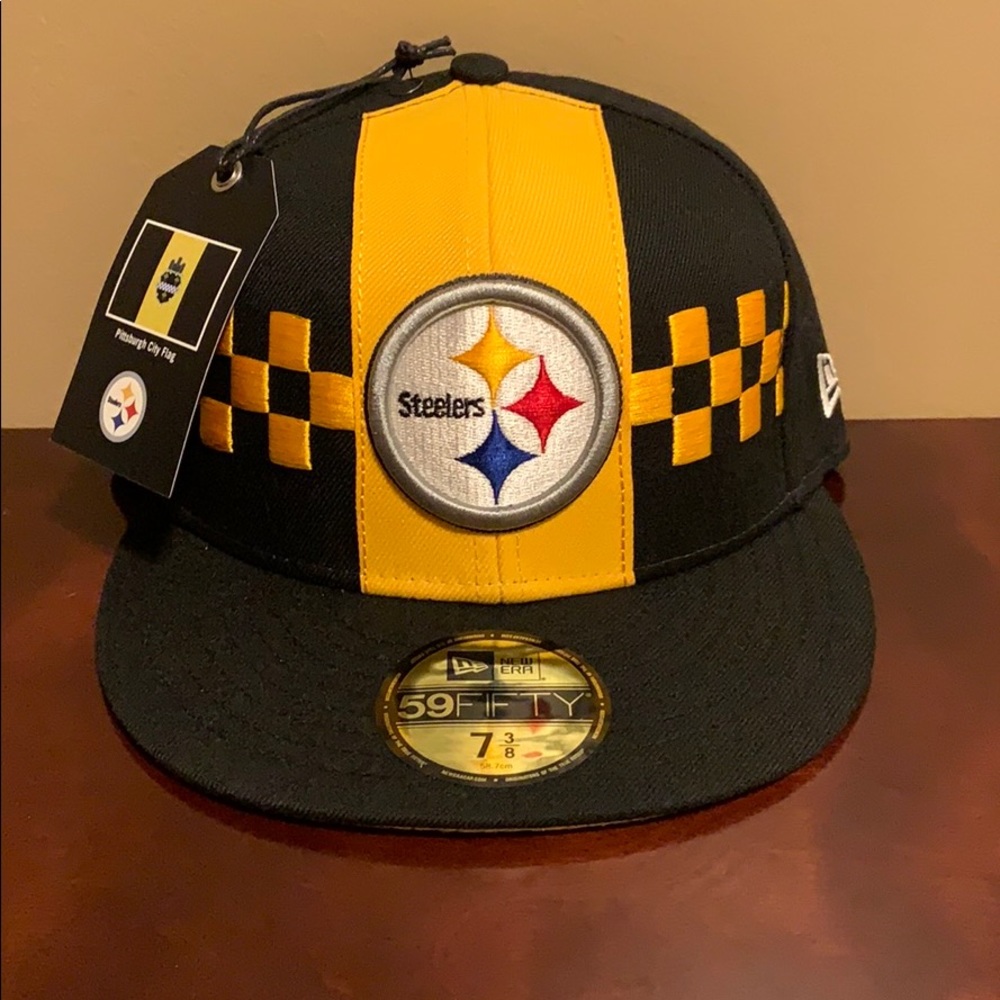 Pittsburgh Steelers NewEra 59Fifty Fitted 7 3/8Hat